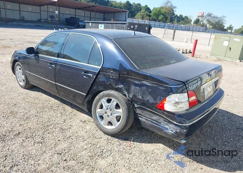 2002 Lexus Ls 430 из США, поврежденный, VIN JTHBN30F620060804